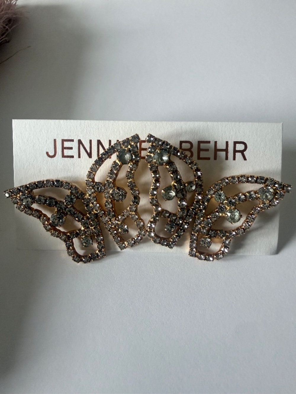 New Jennifer Behr Butterfly Earrings